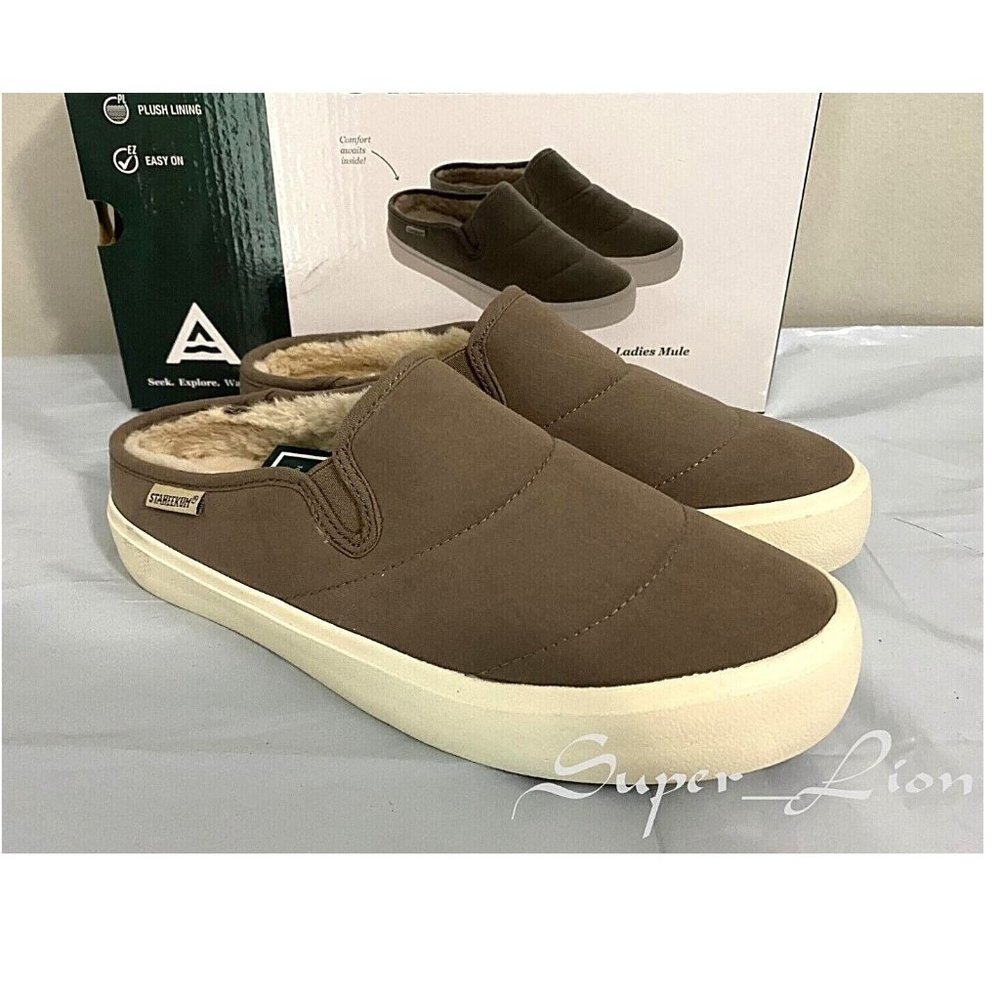 NEW Staheekum Women's Plush Lining Mule Slip-On